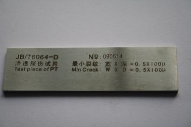 Prova non distruttiva del blocchetto penetrante di alluminio di calibratura con il trattamento termico